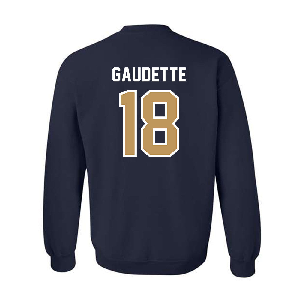 Georgia Tech - NCAA Baseball : Caden Gaudette - Classic Shersey Crewneck Sweatshirt-1