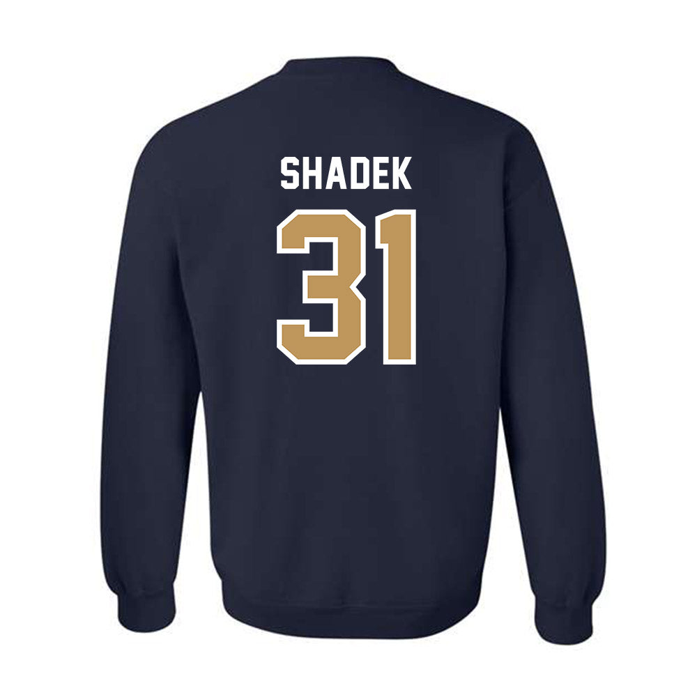 Georgia Tech - NCAA Baseball : Justin Shadek - Classic Shersey Crewneck Sweatshirt-1