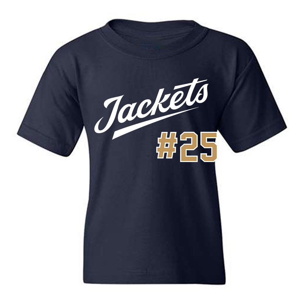 Georgia Tech - NCAA Baseball : Vahn Lackey - Classic Shersey Youth T-Shirt-0