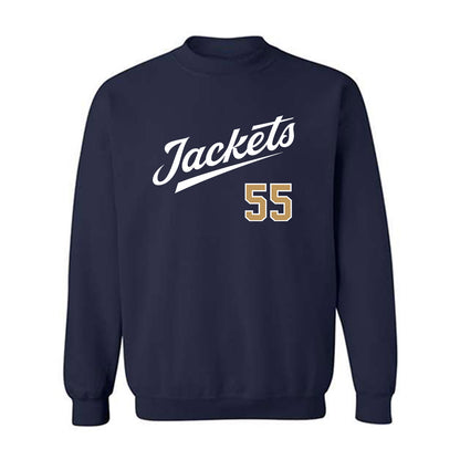 Georgia Tech - NCAA Baseball : Adam Mckelvey - Classic Shersey Crewneck Sweatshirt-0