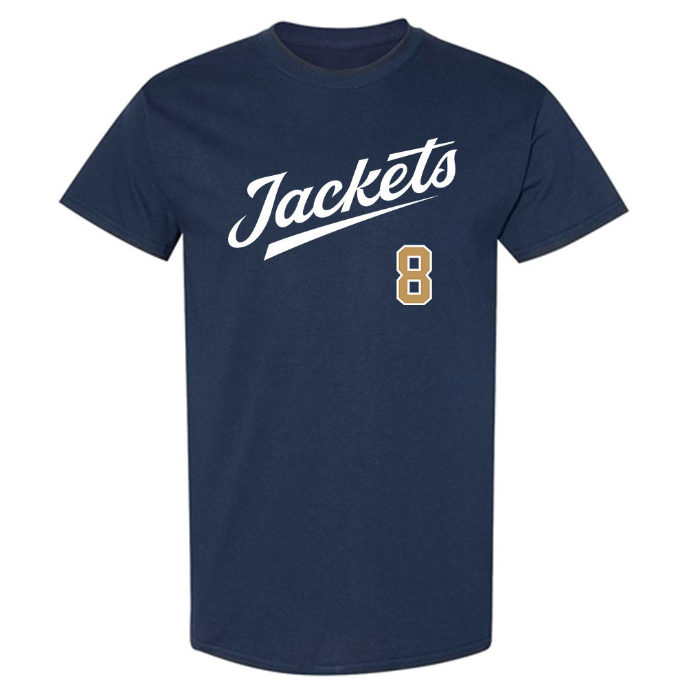 Georgia Tech - NCAA Baseball : Drew Burress - Classic Shersey T-Shirt-0