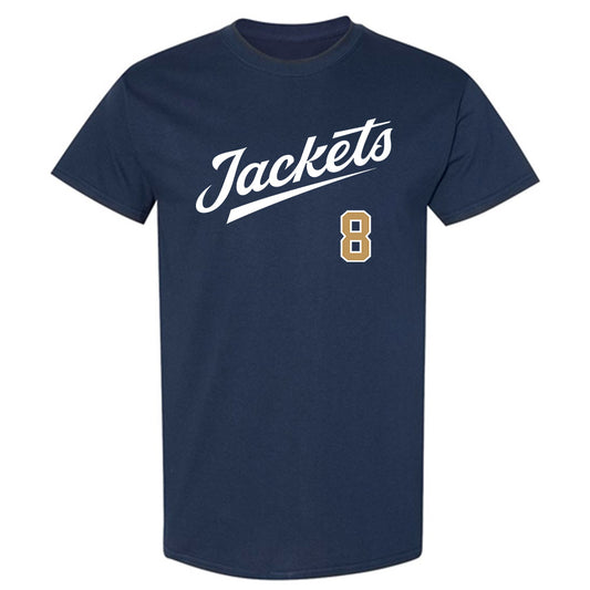 Georgia Tech - NCAA Baseball : Drew Burress - Classic Shersey T-Shirt-0