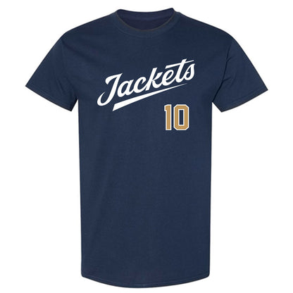 Georgia Tech - NCAA Baseball : James Biga - Classic Shersey T-Shirt-0