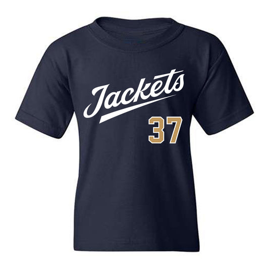 Georgia Tech - NCAA Baseball : Dylan Loy - Classic Shersey Youth T-Shirt-0