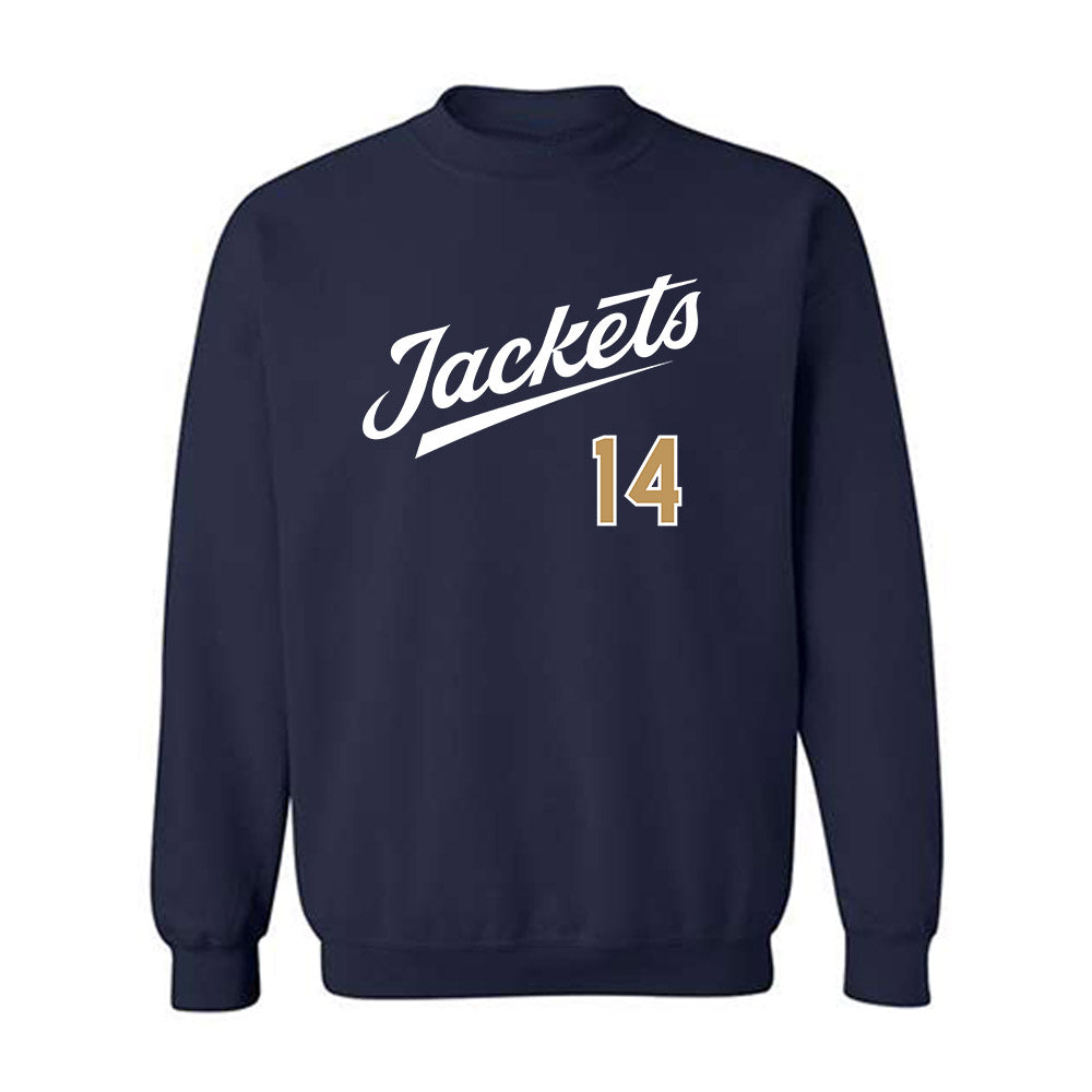 Georgia Tech - NCAA Baseball : Cade Brown - Classic Shersey Crewneck Sweatshirt-0