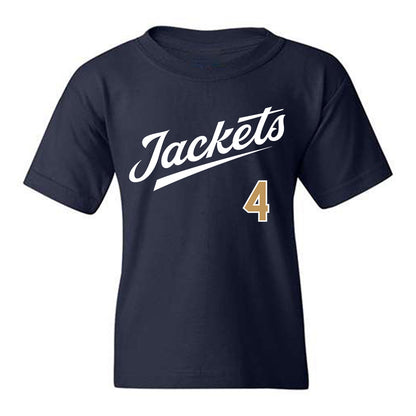 Georgia Tech - NCAA Baseball : Alex Hernandez - Classic Shersey Youth T-Shirt-0