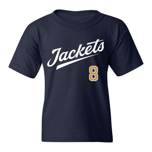 Georgia Tech - NCAA Baseball : Drew Burress - Classic Shersey Youth T-Shirt-0