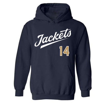 Georgia Tech - NCAA Baseball : Cade Brown - Classic Shersey Hooded Sweatshirt-0