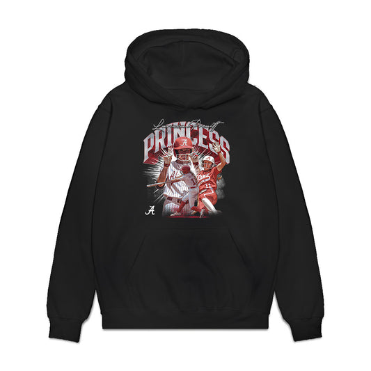 Alabama - NCAA Softball : Larissa Preuitt - Collage Premium Hooded Sweatshirt-0