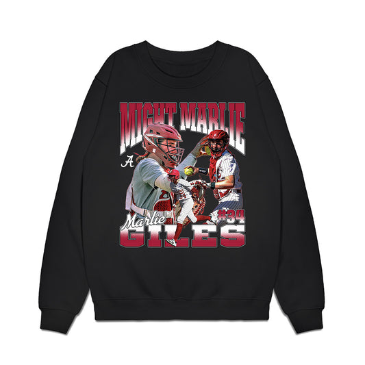 Alabama - NCAA Softball : Marlie Giles - Collage Premium Crewneck Sweatshirt-0