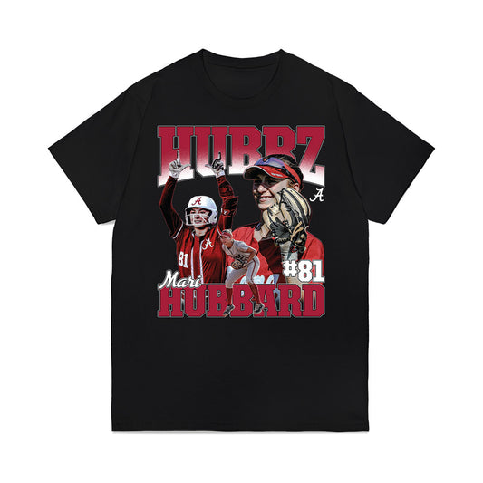 Alabama - NCAA Softball : Mari Hubbard - Collage Premium T-Shirt-0
