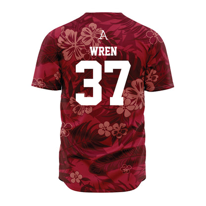 Arkansas - NCAA Baseball : Grant Wren - Red Jersey-1