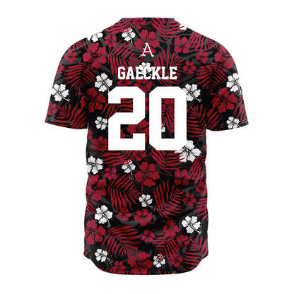 Arkansas - NCAA Baseball : Gabe Gaeckle - Red Jersey-1