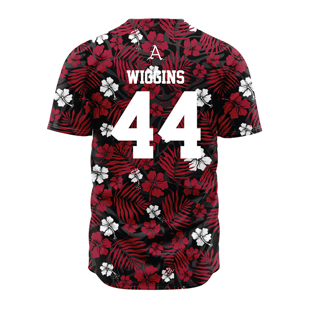 Arkansas - NCAA Baseball : Carson Wiggins - Red Jersey-1
