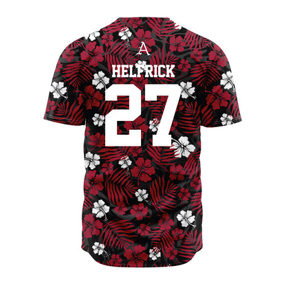 Arkansas - NCAA Baseball : Ryder Helfrick - Red Jersey-1