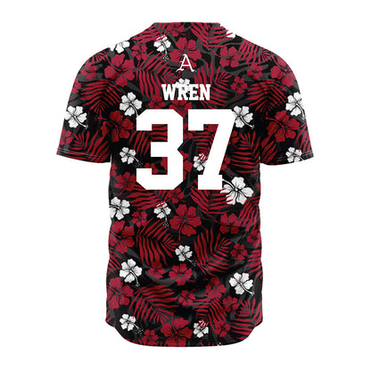 Arkansas - NCAA Baseball : Grant Wren - Red Jersey-1