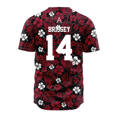 Arkansas - NCAA Baseball : Mark Brissey - Red Jersey-1