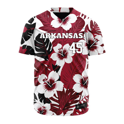 Arkansas - NCAA Baseball : Tye Briscoe - Aloha Jersey-0