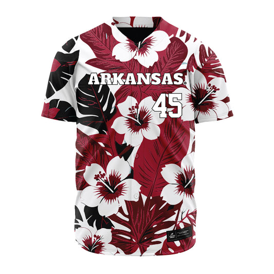 Arkansas - NCAA Baseball : Tye Briscoe - Aloha Jersey-0