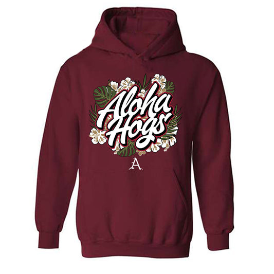 Arkansas - NCAA Baseball : Nolan Souza - Classic Fashion Shersey Hooded Sweatshirt-0