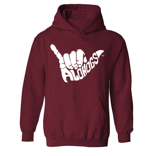 Arkansas - NCAA Baseball : Nolan Souza - Classic Fashion Shersey Hooded Sweatshirt-0