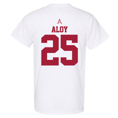 Arkansas - NCAA Baseball : Kuhio Aloy - Classic Fashion Shersey T-Shirt-1