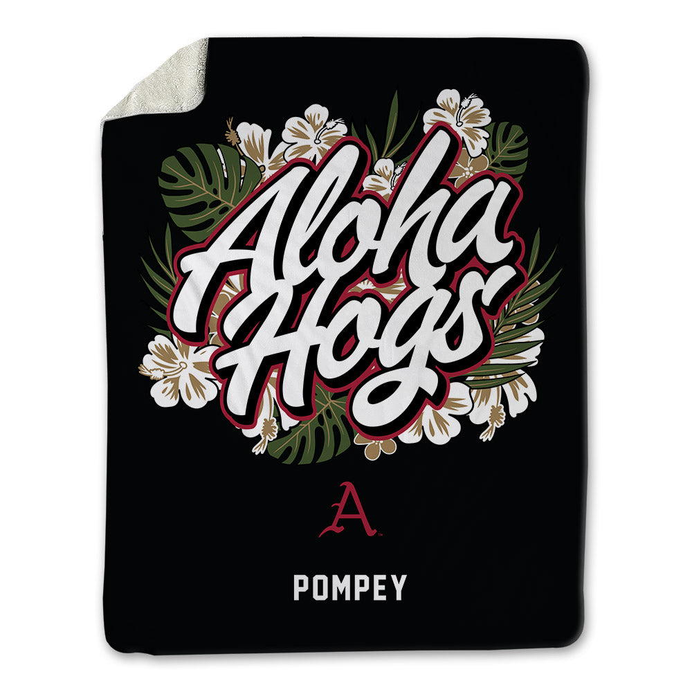 Arkansas - NCAA Baseball : TJ Pompey - Blanket-0