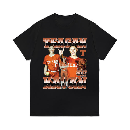 Texas - NCAA Softball : Teagan Kavan - Collage Comfort Colors T-Shirt-0