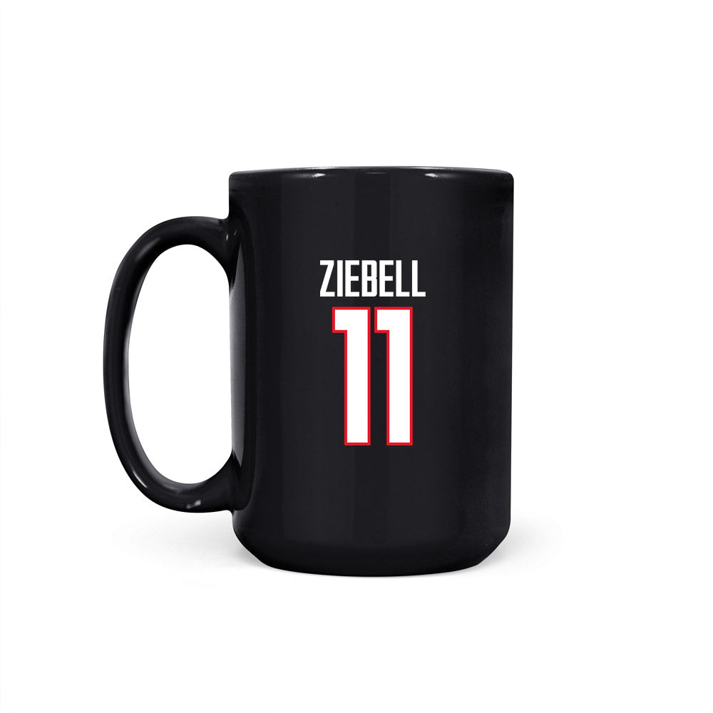 UConn - NCAA Women's Basketball : Allie Ziebell - Regular Season Champs Coffee Mug-1