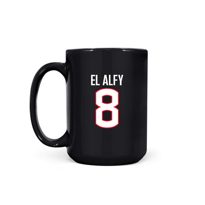 UConn - NCAA Women's Basketball : Jana El Alfy - Regular Season Champs Coffee Mug-1
