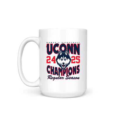 UConn - NCAA Women's Basketball : Morgan Cheli - Regular Season Champs Coffee Mug-1