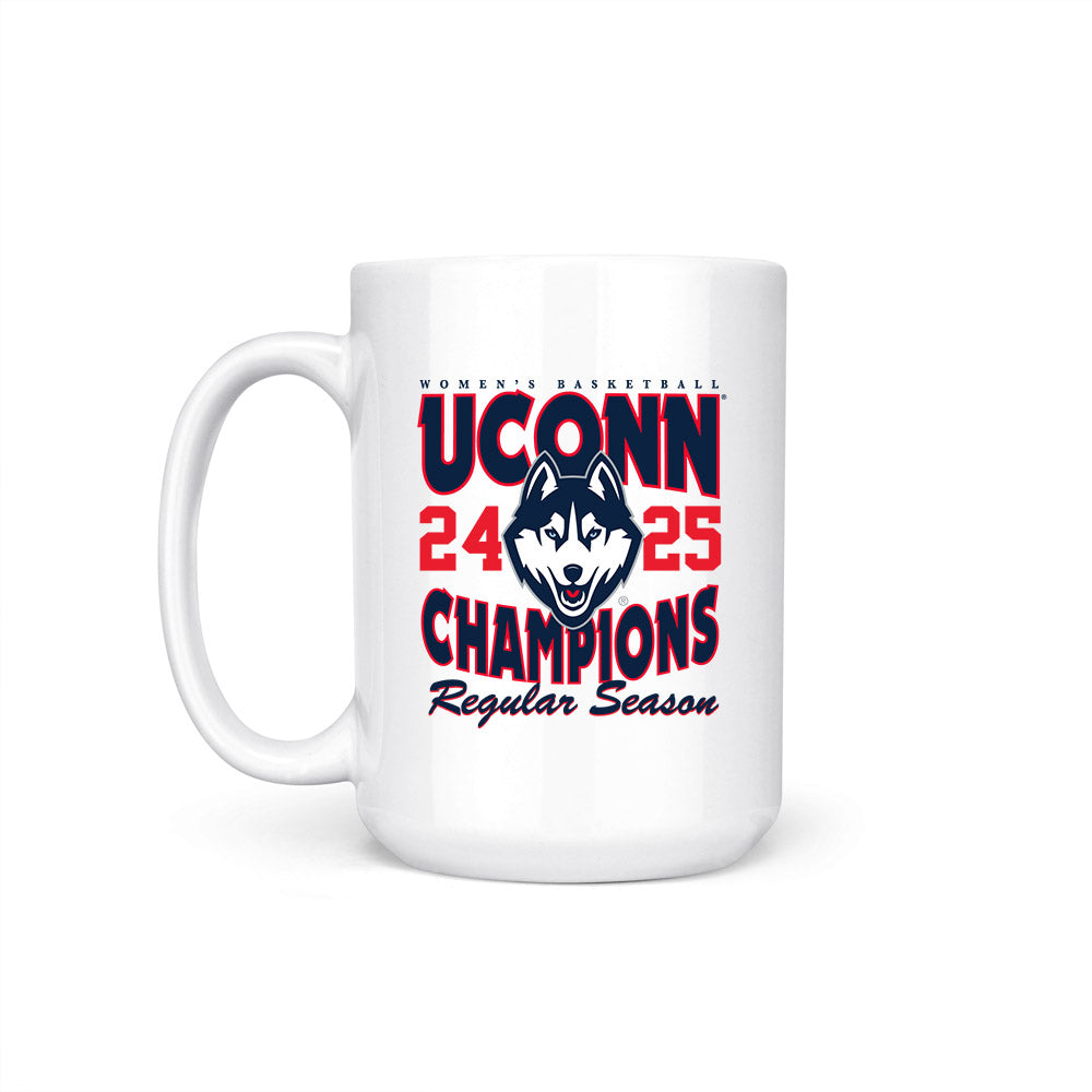 UConn - NCAA Women's Basketball : Sarah Strong - Regular Season Champs Coffee Mug-1