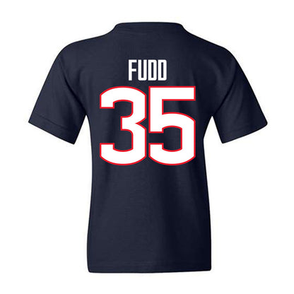 UConn - NCAA Women's Basketball : Azzi Fudd - Big East Champs Classic Fashion Shersey Youth T-Shirt-1