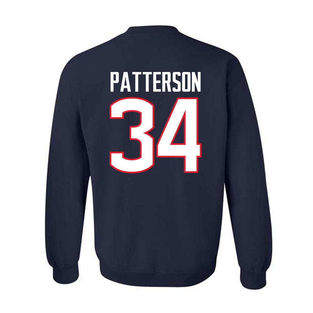 UConn - NCAA Women's Basketball : Ayanna Patterson - Big East Champs Classic Fashion Shersey Crewneck Sweatshirt-1