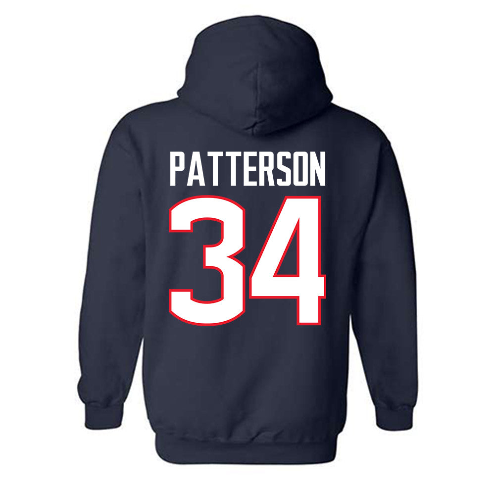 UConn - NCAA Women's Basketball : Ayanna Patterson - Big East Champs Classic Fashion Shersey Hooded Sweatshirt-1