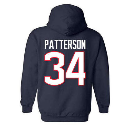UConn - NCAA Women's Basketball : Ayanna Patterson - Big East Champs Classic Fashion Shersey Hooded Sweatshirt-1