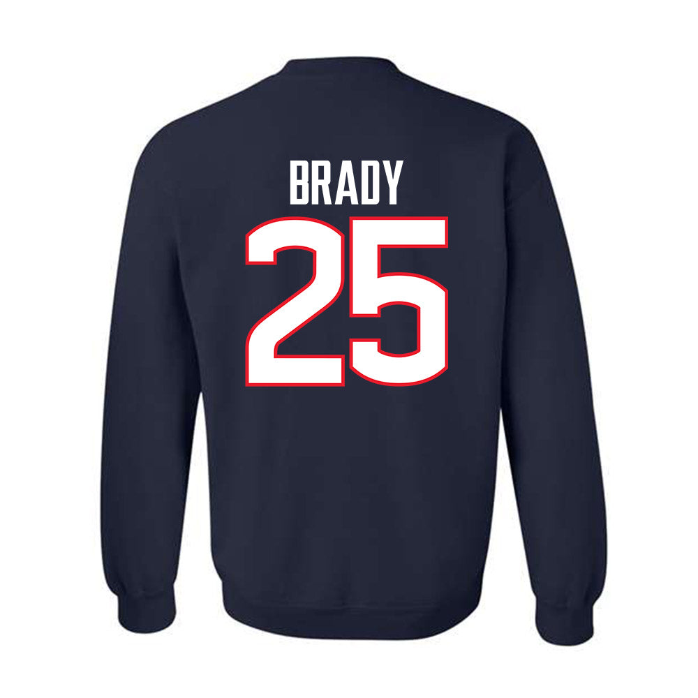 UConn - NCAA Women's Basketball : Ice Brady - Big East Champs Classic Fashion Shersey Crewneck Sweatshirt-1