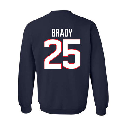 UConn - NCAA Women's Basketball : Ice Brady - Big East Champs Classic Fashion Shersey Crewneck Sweatshirt-1