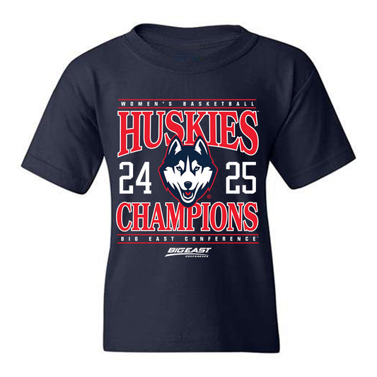 UConn - NCAA Women's Basketball : Azzi Fudd - Big East Champs Classic Fashion Shersey Youth T-Shirt-0