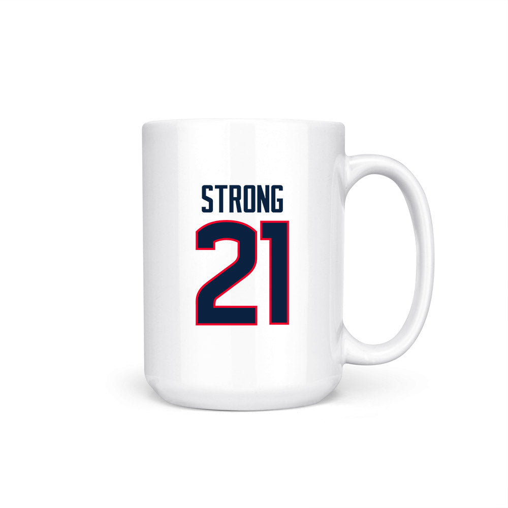 UConn - NCAA Women's Basketball : Sarah Strong - Big East Champs Mug Coffee Mug-0