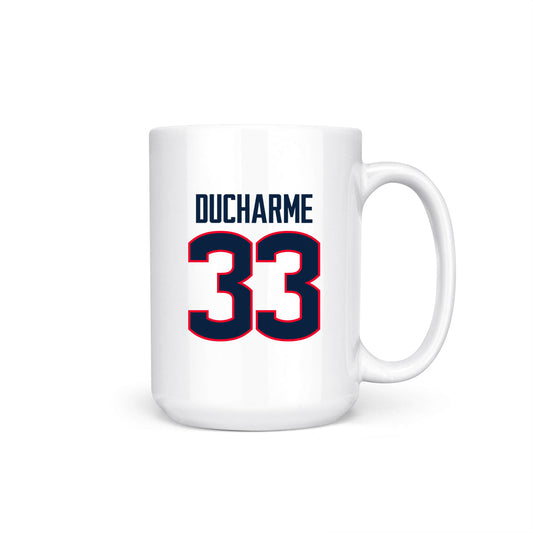 UConn - NCAA Women's Basketball : Caroline Ducharme - Big East Champs Mug Coffee Mug-0