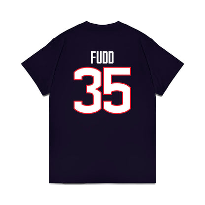UConn - NCAA Women's Basketball : Azzi Fudd - National Champs Classic Shersey Premium T-Shirt-1