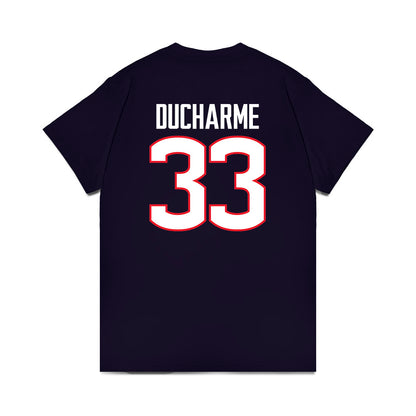 UConn - NCAA Women's Basketball : Caroline Ducharme - National Champs Classic Shersey Premium T-Shirt-1