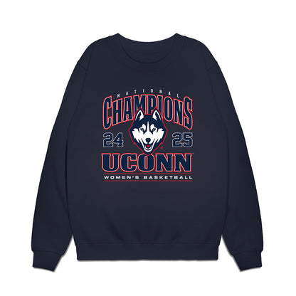 UConn - NCAA Women's Basketball : Sarah Strong - National Champs Classic Shersey Premium Crewneck Sweatshirt-0
