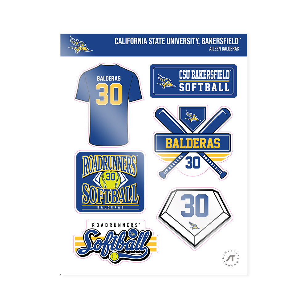 CSU Bakersfield - NCAA Softball : Aileen Balderas - Sticker Sheet-0
