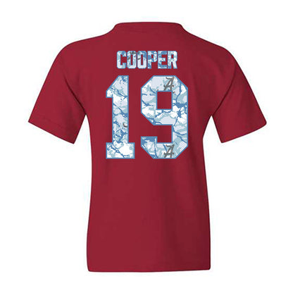 Alabama - NCAA Football : John Cooper - Hydrobama™ Youth T-Shirt-1