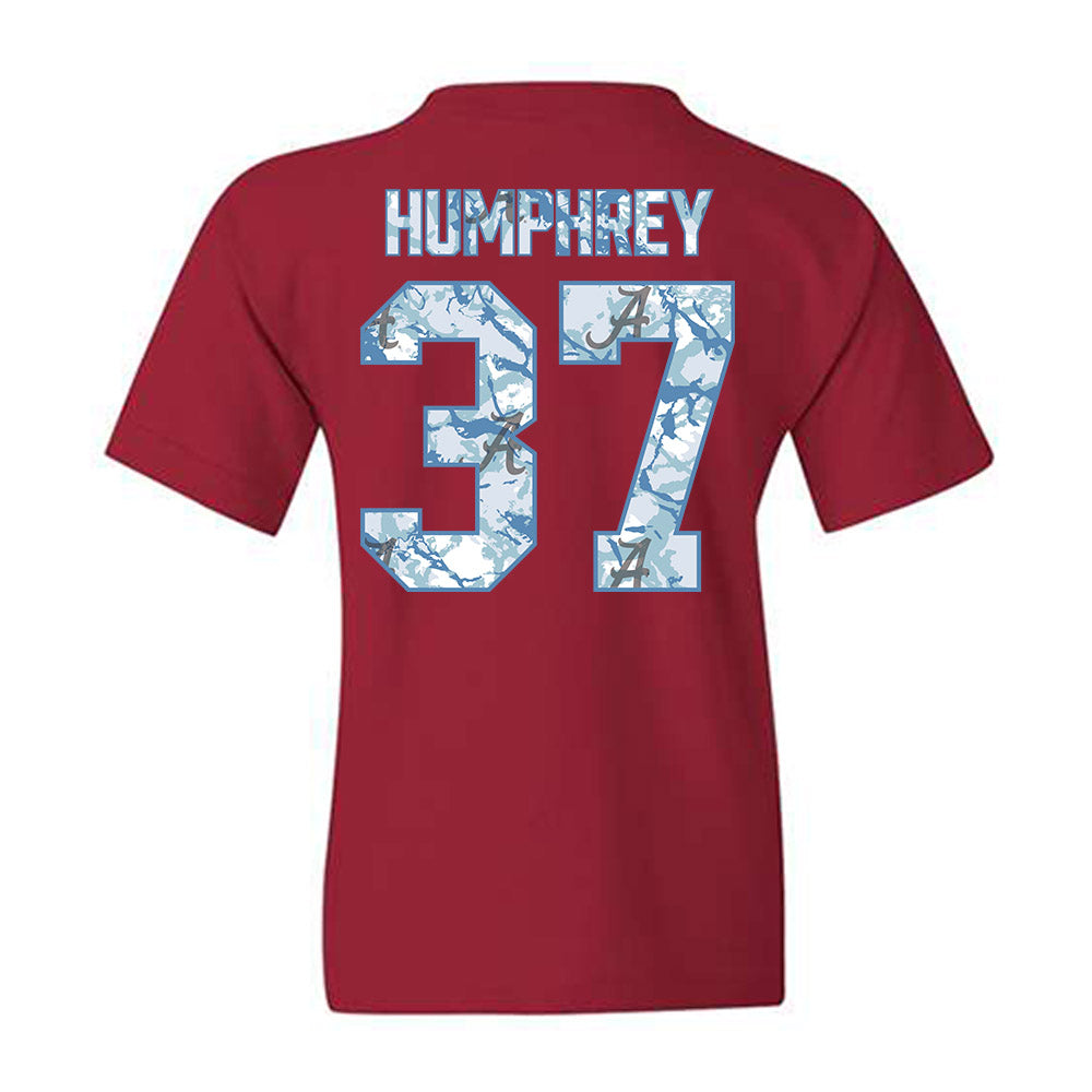 Alabama - NCAA Baseball : Kaden Humphrey - Hydrobama™ Youth T-Shirt-1