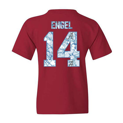 Alabama - NCAA Women's Volleyball : Addison Engel - Hydrobama™ Youth T-Shirt-1