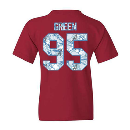 Alabama - NCAA Football : Anderson Green - Youth T-Shirt-1