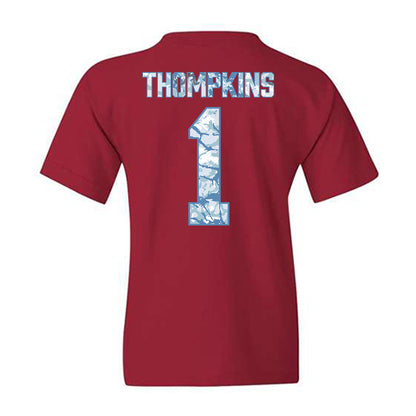Alabama - NCAA Football : Devan Thompkins - Hydrobama™ Youth T-Shirt-1
